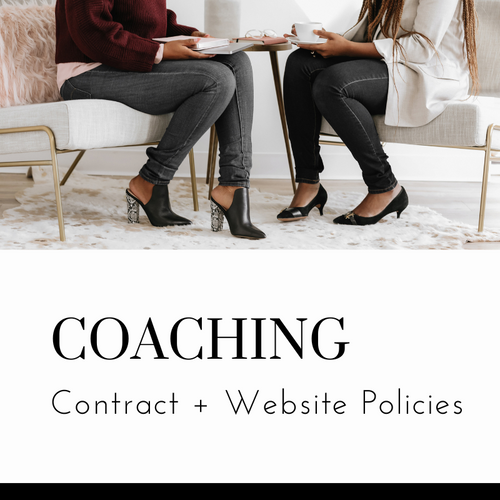 Coaching Bundle: Contract + Website Policies