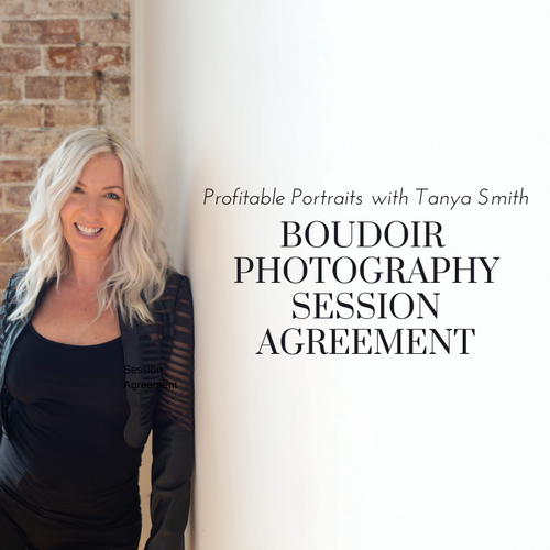 Profitable Portraits - Boudoir Photography Session Contract