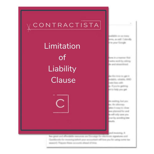 Limitation of Liability Clause