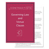 Governing Law and Venue Clause