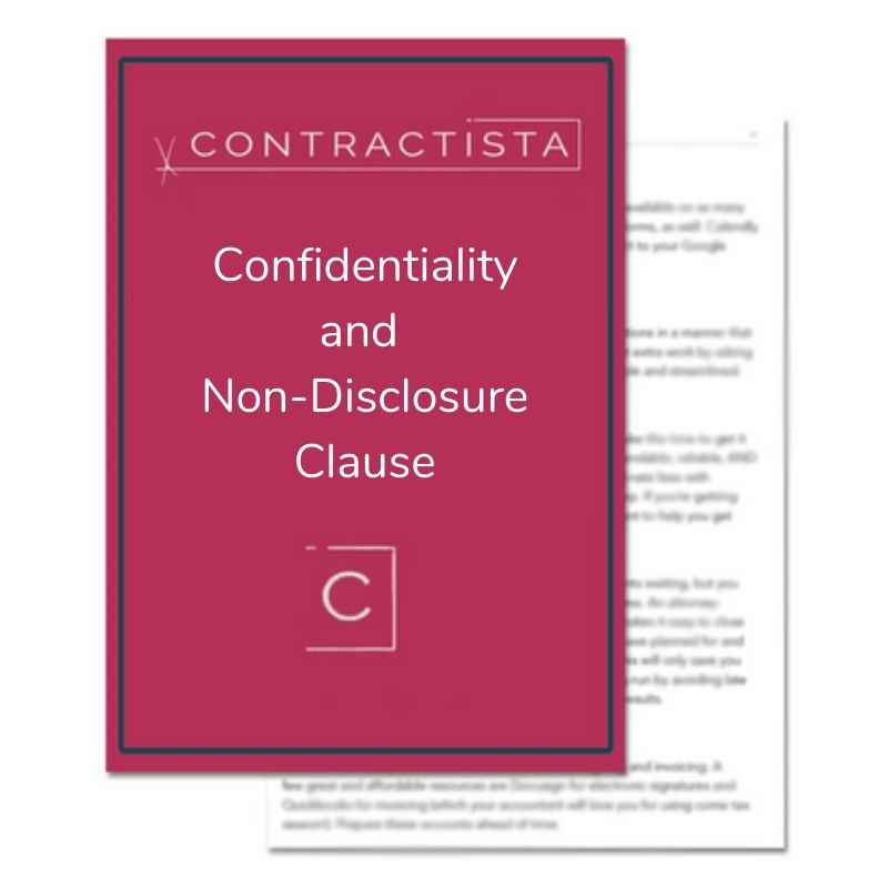 Confidentiality and Non-Disclosure Clause